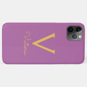ファミリ,カスタマイズ可能な文字,モノグラム,ニックネーム, Case-Mate iPhoneケース (裏面(横))