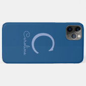 ファミリ，カスタマイズ可能な文字，モノグラム，ニックネーム， Case-Mate iPhoneケース (裏面(横))