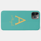 ファミリ,カスタマイズ可能な文字,モノグラム,ニックネーム, Case-Mate iPhoneケース (裏面(横))