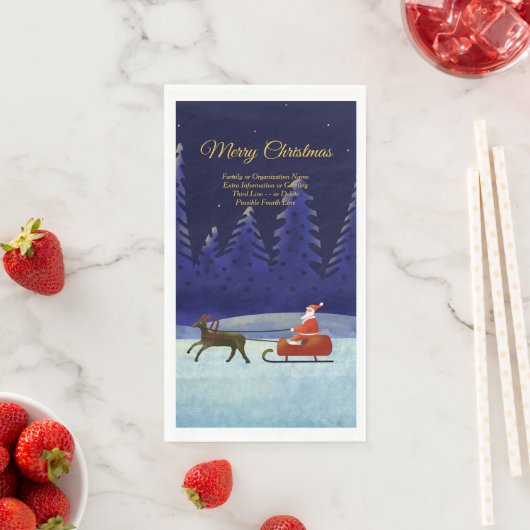 ファミリ/団体や組織名を追加Blue + Santa (インサイチュ)