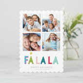 ファミ数々のリーPHOTO明るいカラフルのdabsファララ 案内状 (スタンド正面)