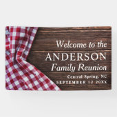 ファミ素朴リモダン懇親会ピクニックBBQパーティーツリー 横断幕 (横)