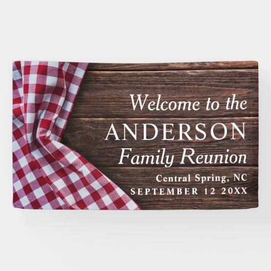 ファミ素朴リモダン懇親会ピクニックBBQパーティーツリー 横断幕 (横)