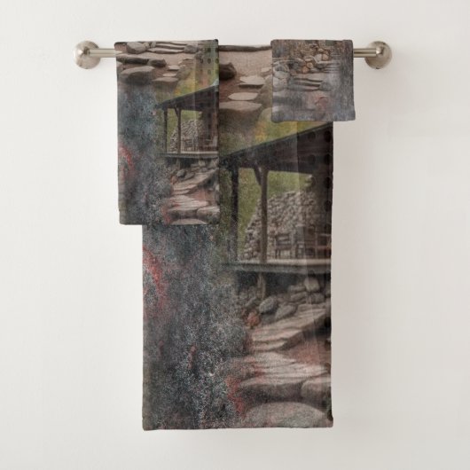 ファミ素朴リーストーン小屋 バスタオルセット (インサイチュ)