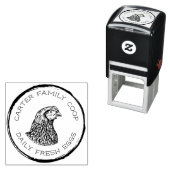 ファミ素朴リーファーム生卵カートン セルフインキングスタンプ (インサイチュ)