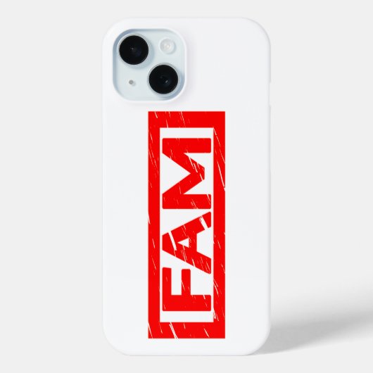 ファムスタンプ Case-Mate iPhoneケース (裏面)