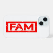 ファムスタンプ iPhone 15ケース (裏面横)