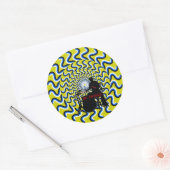 ファメウス博士6 3inステッカー ラウンドシール (封筒)