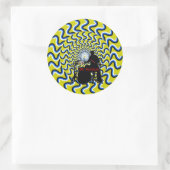 ファメウス博士6 3inステッカー ラウンドシール (バッグ)