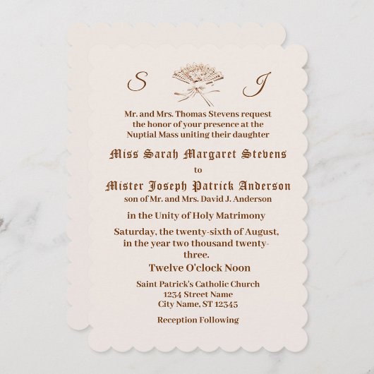 ファモノグラムのン 招待状