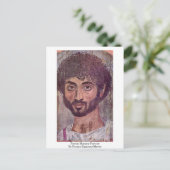 ファユムミーポートレートバイローマ – エジプトのマスター ポストカード (スタンド正面)