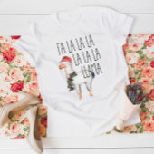 ファラおもしろいララマクリスマス Tシャツ