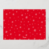 ファラすてきラフォトお洒落ー 箔シーズンカード (裏面)