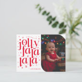 ファラすてきラフォトホリデーお洒落ポストカード シーズンポストカード (スタンド正面)