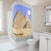ファラオのエッセンス – ピラミッド シャワーカーテン (インサイチュ)