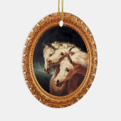 ファラオのチャリオットウマ セラミックオーナメント (右)