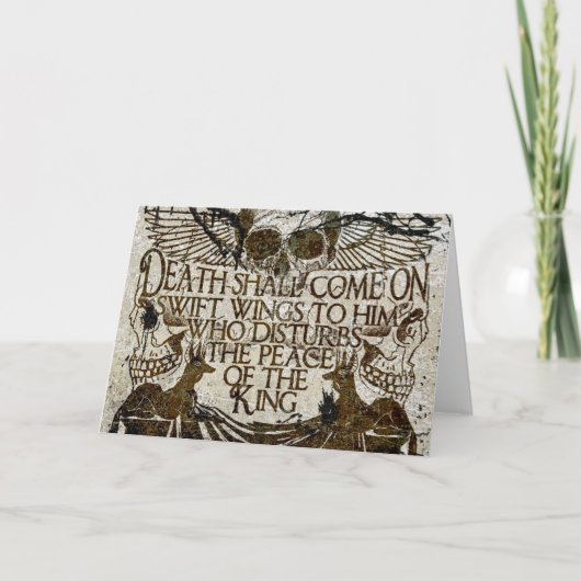 ファラオの呪い カード (正面)