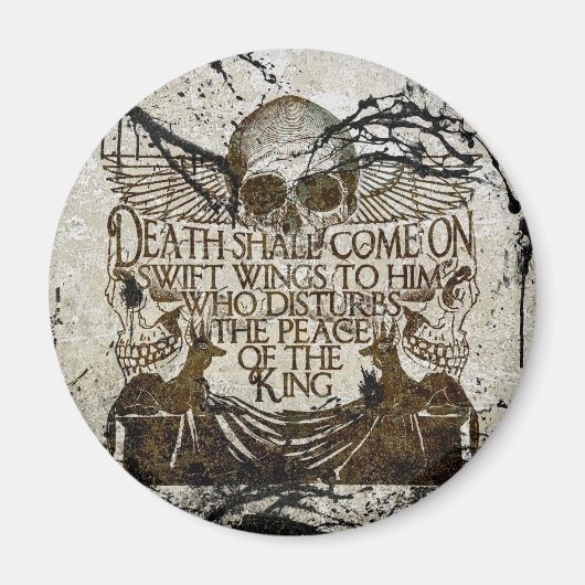 ファラオの呪い マグネット (正面)