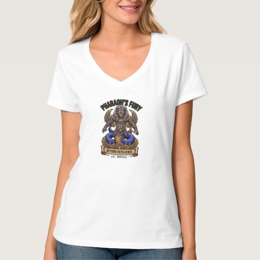 ファラオの怒り 古代アヌビスTシャツ Tシャツ (正面)