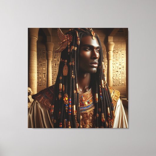 ファラオの放射能 キャンバスプリント (正面)