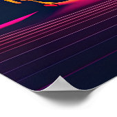 ファラオの未来的ネオン夢 ポスター (角)