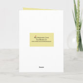 ファラオの猫オリジナル空白のカード カード (裏面)