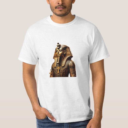 👑ファラオの遺産 – 古代エジプトTシャツ🏺 Tシャツ (正面)
