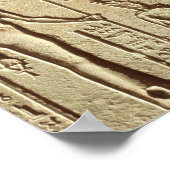 ファラオを描いたレリーフ、 浮き彫り ポスター (角)