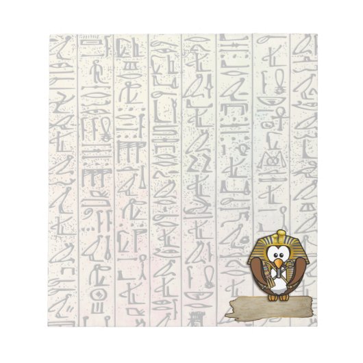 ファラオウルス製紙所 ノートパッド (正面)