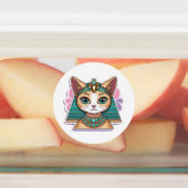 ファラオキャットマンダラサボステッカー ラベル (貼付)