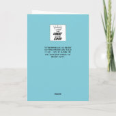 ファラオトゥタンカームンノーン古代誕生日 カード (裏面)