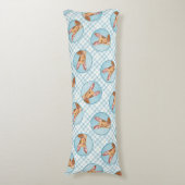 ファラオハウンド絵を描のクリオリジナルドッグアート ボディピロー (正面縦)