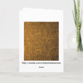 ファラオハッピーバースデーユーモア カード (裏面)