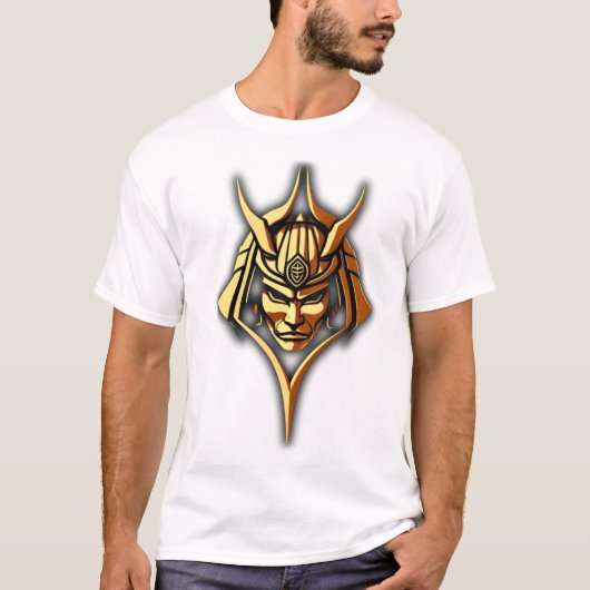 ファラオマスクロゴ ホワイトTシャツ Tシャツ (正面)