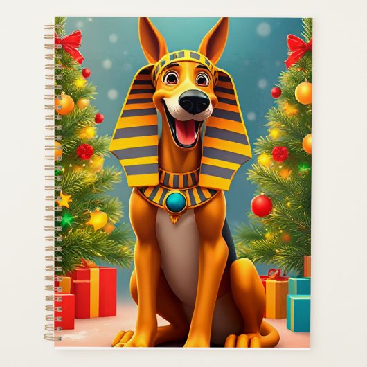 ✨ファラオ犬のクリスマスプランナーギフト🎁 プランナー手帳 (正面)