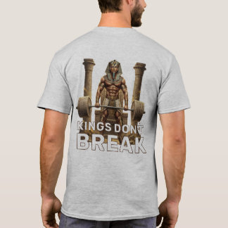 ファラオ デッドリフト トレーニングジム モチベーション - 古代エジプト Tシャツ