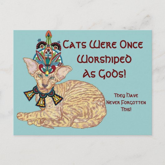 ファラオ・トゥトモー ポストカード (正面)