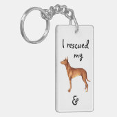 ファラオ・ハウンドを救出 キーホルダー (正面左)