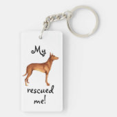 ファラオ・ハウンドを救出 キーホルダー (裏面)