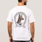ファラオ・ハウンド・クレド Tシャツ (裏面)