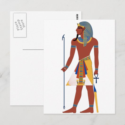 ファラオ ポストカード (正面/裏面)