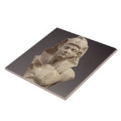 ファラオ(大理石)としてローマ皇帝のバスト タイル (側面)