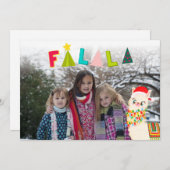 ファラカラフルラマカスタム シーズンカード (正面/裏面)