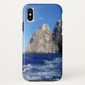 ファラグリオーニスタック-カプリ島-イタリア Case-Mate iPhoneケース (裏面)