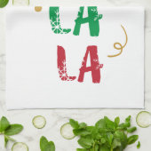 ファラソングクリスマス キッチンタオル (折り畳み)