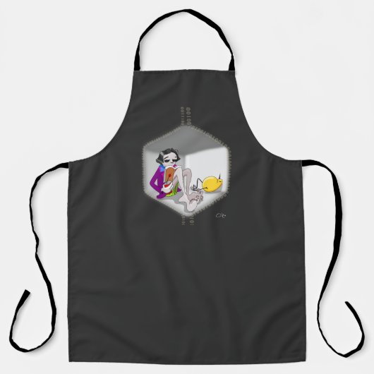 ファラデーのオフラインモーメント エプロン (正面)