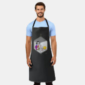 ファラデーのオフラインモーメント エプロン (着用した状態)