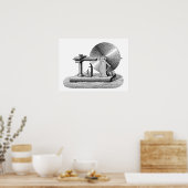 ファラデーディスク発生器 ポスター (キッチン)