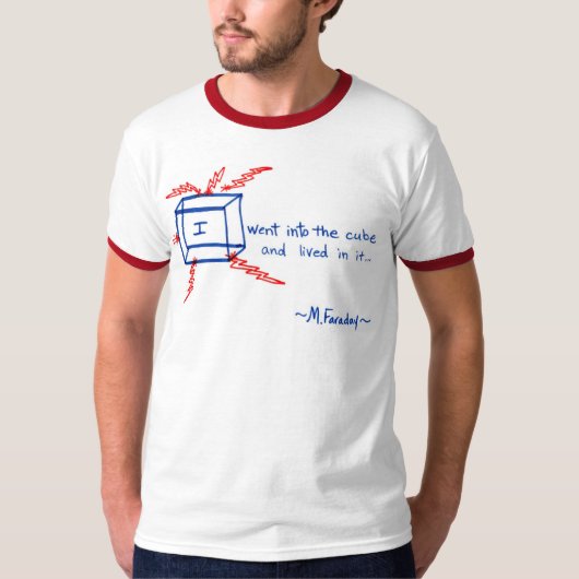 ファラデー Tシャツ (正面)