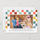 ファラナーレ | クリスマスおもしろいの写真 シーズンカード (正面)